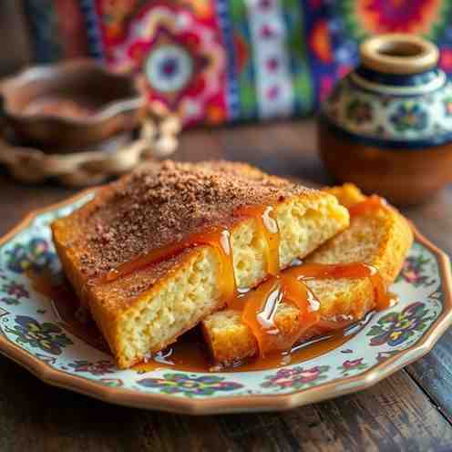 Salvadoran Torrejas - Fried Bread Pudding Recipe